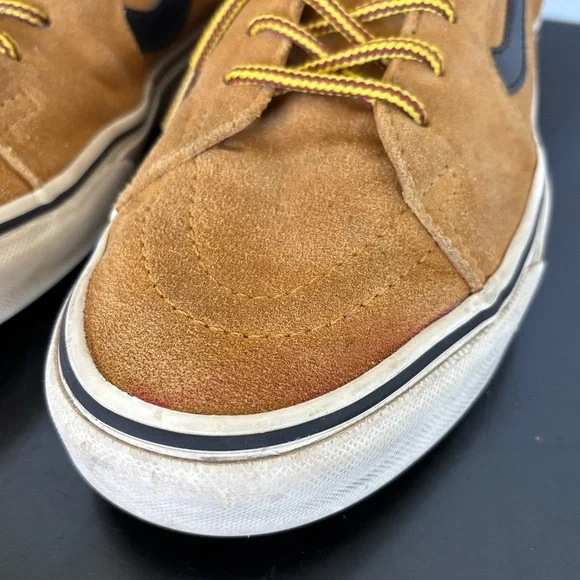 Vans Sk8 Hi Pro Wheat Brown Suede Skate Shoes Sneakers Mens Size 8.5 Womens 10 - Picture 15 of 15